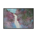 Whispering Path: Dreamlike Nature Landscape Canvas Print