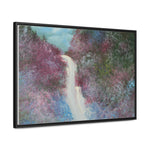 Whispering Path: Dreamlike Nature Landscape Canvas Print