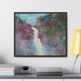 Whispering Path: Dreamlike Nature Landscape Canvas Print