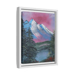 Mountain Matte Canvas, Framed (Multi-color)