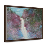 Whispering Path: Dreamlike Nature Landscape Canvas Print