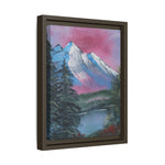 Mountain Matte Canvas, Framed (Multi-color)