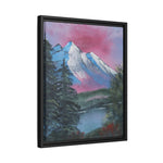 Mountain Matte Canvas, Framed (Multi-color)