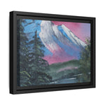 Mountain Matte Canvas, Framed (Multi-color)