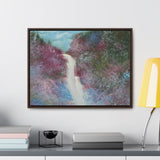 Whispering Path: Dreamlike Nature Landscape Canvas Print