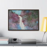 Whispering Path: Dreamlike Nature Landscape Canvas Print