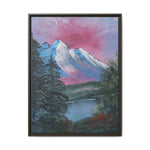 Mountain Matte Canvas, Framed (Multi-color)