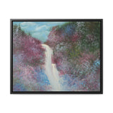 Whispering Path: Dreamlike Nature Landscape Canvas Print