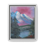 Mountain Matte Canvas, Framed (Multi-color)