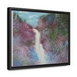 Whispering Path: Dreamlike Nature Landscape Canvas Print