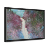 Whispering Path: Dreamlike Nature Landscape Canvas Print