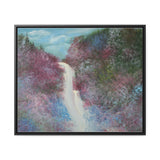 Whispering Path: Dreamlike Nature Landscape Canvas Print