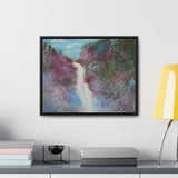 Whispering Path: Dreamlike Nature Landscape Canvas Print