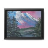 Mountain Matte Canvas, Framed (Multi-color)