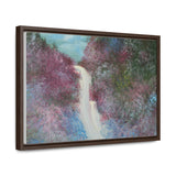 Whispering Path: Dreamlike Nature Landscape Canvas Print