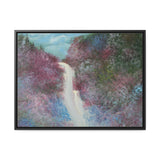 Whispering Path: Dreamlike Nature Landscape Canvas Print