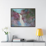 Whispering Path: Dreamlike Nature Landscape Canvas Print