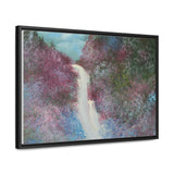 Whispering Path: Dreamlike Nature Landscape Canvas Print