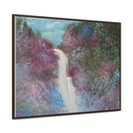 Whispering Path: Dreamlike Nature Landscape Canvas Print